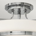 Średni półplafon Harper - 3 źródła światła - Polerowany chrom HK-HARPER-SFM-CM Elstead Lighting