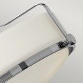 Mały półplafon Harper - 3 źródła światła - Polerowany chrom HK-HARPER-SFS-CM Elstead Lighting
