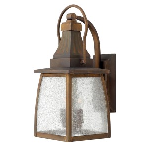 Mała latarnia naścienna Montauk - 2 źródła światła HK-MONTAUK-M Elstead Lighting