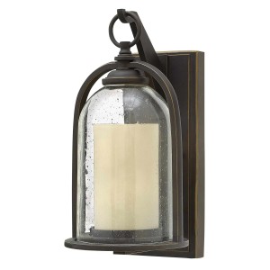 Mała latarnia naścienna Quincy - 1 źródło światła HK-QUINCY-S Elstead Lighting