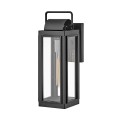Mała latarnia naścienna Sag Harbor - 1 źródło światła - Czarna HK-SAG-HARBOR-S-BK Elstead Lighting