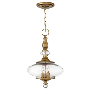 Lampa wisząca Wexley - 3 źródła światła HK-WEXLEY-3P-HB Elstead Lighting