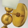 Kinkiet Zelda - 1 źródło światła - Vintage mosiądz HK-ZELDA1-VS Elstead Lighting