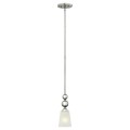 Mała lampa wisząca Zelda - 1 źródło światła - Polerowany nikiel HK-ZELDA-P-A-PN Elstead Lighting