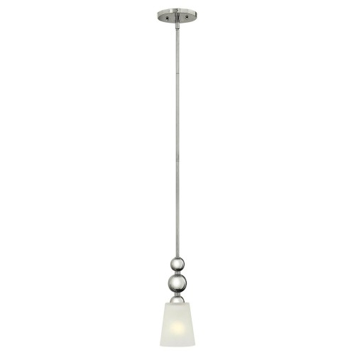 Mała lampa wisząca Zelda - 1 źródło światła - Polerowany nikiel HK-ZELDA-P-A-PN Elstead Lighting