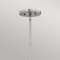 Mała lampa wisząca Zelda - 1 źródło światła - Polerowany nikiel HK-ZELDA-P-A-PN Elstead Lighting
