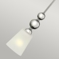 Mała lampa wisząca Zelda - 1 źródło światła - Polerowany nikiel HK-ZELDA-P-A-PN Elstead Lighting