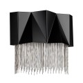Kinkiet Zuma - 3 źródła światła - Satynowa czerń / Srebrny HK-ZUMA-3W-SBS Elstead Lighting