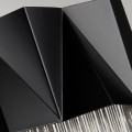 Kinkiet Zuma - 3 źródła światła - Satynowa czerń / Srebrny HK-ZUMA-3W-SBS Elstead Lighting