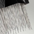 Kinkiet Zuma - 3 źródła światła - Satynowa czerń / Srebrny HK-ZUMA-3W-SBS Elstead Lighting