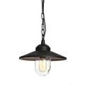 Latarnia wisząca Klampenborg - 1 źródło światła - Czarna KLAMPENBORG8-BK Elstead Lighting