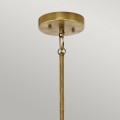 Lampa wisząca Aster - 3 źródła światła - Naturalny mosiądz KL-ASTER-P-NBR Elstead Lighting