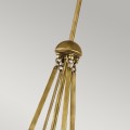 Lampa wisząca Aster - 3 źródła światła - Naturalny mosiądz KL-ASTER-P-NBR Elstead Lighting