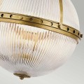 Lampa wisząca Aster - 3 źródła światła - Naturalny mosiądz KL-ASTER-P-NBR Elstead Lighting