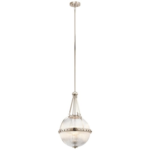Lampa wisząca Aster - 3 źródła światła - Polerowany nikiel KL-ASTER-P-PN Elstead Lighting