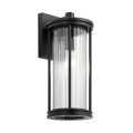 Średnia latarnia naścienna Barras - 1 źródło światła KL-BARRAS2-M-BK Elstead Lighting