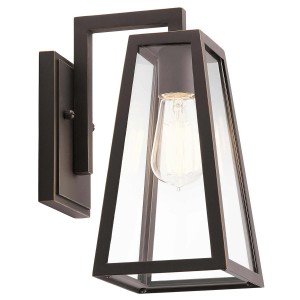 Mała latarnia naścienna Delison - 1 źródło światła KL-DELISON-S-RZ Elstead Lighting