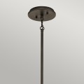 Lampa wisząca / Półplafon Emory - 3 źródła światła - Stary brąz KL-EMORY-P-S-OZ Elstead Lighting
