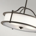 Lampa wisząca / Półplafon Emory - 3 źródła światła - Stary brąz KL-EMORY-P-S-OZ Elstead Lighting