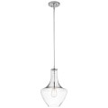 Mała lampa wisząca Everly - 1 źródło światła - Chrom KL-EVERLY-P-S-CH Elstead Lighting