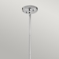 Mała lampa wisząca Everly - 1 źródło światła - Chrom KL-EVERLY-P-S-CH Elstead Lighting