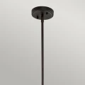 Mała lampa wisząca Everly - 1 źródło światła - Stary brąz KL-EVERLY-P-S-OZ Elstead Lighting
