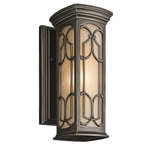 Mała latarnia naścienna Franceasi - 1 źródło światła KL-FRANCEASI-S Elstead Lighting