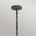 Latarnia wisząca Halleron - 3 źródła światła - Szaro-brązowa KL-HALLERON-8M Elstead Lighting