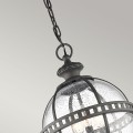 Latarnia wisząca Halleron - 3 źródła światła - Szaro-brązowa KL-HALLERON-8M Elstead Lighting
