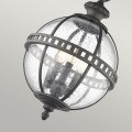 Latarnia wisząca Halleron - 3 źródła światła - Szaro-brązowa KL-HALLERON-8M Elstead Lighting