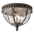 Plafon Halleron - 3 źródła światła - Szaro-brązowy KL-HALLERON-F Elstead Lighting