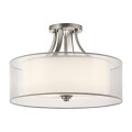Półplafon Lacey - 4 źródła światła - Antyczny pewter KL-LACEY-SFM-AP Elstead Lighting