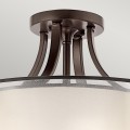 Półplafon Lacey - 4 źródła światła - Brązowy KL-LACEY-SFM-MB Elstead Lighting