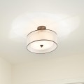Półplafon Lacey - 4 źródła światła - Brązowy KL-LACEY-SFM-MB Elstead Lighting