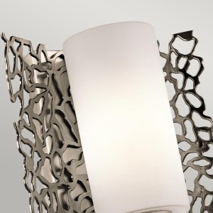 Kinkiet Silver Coral - 1 źródło światła  KL-SILVER-CORAL1 Elstead Lighting