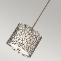 Mała lampa wisząca Silver Coral - 1 źródło światła KL-SILVER-CORAL-MP Elstead Lighting