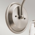 Kinkiet Waverly - 1 źródło światła - Klasyczny pewter KL-WAVERLY1-CLP Elstead Lighting