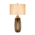 Duża lampa stołowa Newham - 1 źródło światła NEWHAM-TL-L Elstead Lighting