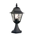 Latarnia cokołowa Norfolk - 1 źródło światła NR3-BLK Elstead Lighting