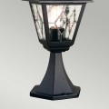 Latarnia cokołowa Norfolk - 1 źródło światła NR3-BLK Elstead Lighting