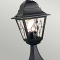 Latarnia cokołowa Norfolk - 1 źródło światła NR3-BLK Elstead Lighting