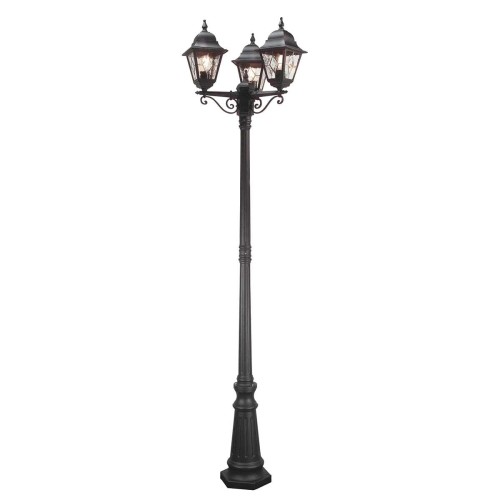 Duża latarnia stojąca Norfolk - 3 źródło światła NR8-BLK Elstead Lighting