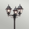 Duża latarnia stojąca Norfolk - 3 źródło światła NR8-BLK Elstead Lighting