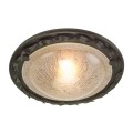 Plafon Olivia - 1 źródło światło - Czarny /ota patyna OV-F-BLK-GOLD Elstead Lighting