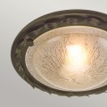 Plafon Olivia - 1 źródło światło - Czarny /ota patyna OV-F-BLK-GOLD Elstead Lighting