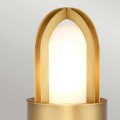 Słupek ogrodowy Paignton - 1 źródło światła - Szczotkowany mosiądz PAIGNTON-B-BRASS Elstead Lighting