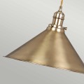 Lampa wisząca Provence - 1 źródło światła - Postarzany mosiądz PV-P-AGB Elstead Lighting