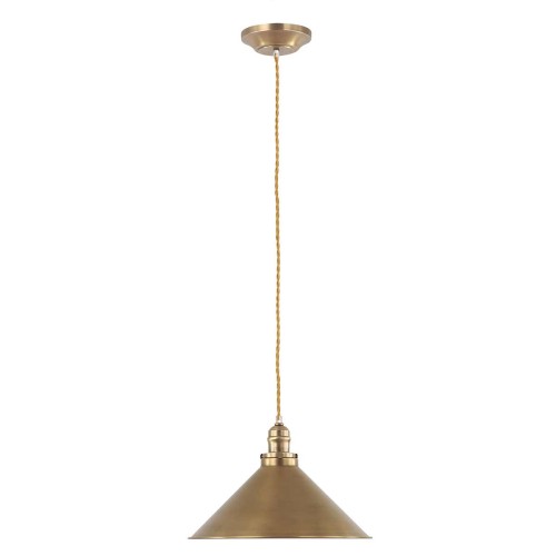 Lampa wisząca Provence - 1 źródło światła - Postarzany mosiądz PV-SP-AB Elstead Lighting