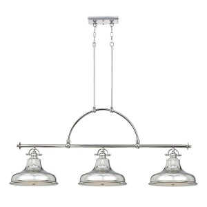 Lampa wisząca Emery - 3 źródła światła - Imperialne srebro QZ-EMERY3P-IS Elstead Lighting