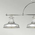 Lampa wisząca Emery - 3 źródła światła - Imperialne srebro QZ-EMERY3P-IS Elstead Lighting
